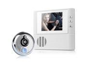 2.8 LCD Digital Peephole Viewer Door Eye Doorbell Video Color IR Camera 806