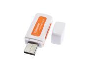 Protable 4 in 1 Memory Multi Card Reader USB 2.0 for SD TF T Flash M2 Card
