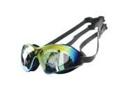 Big Glasses Plating Adult Anti fog Waterproof UV Protection Swimming Goggles
