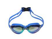 Big Glasses Plating Adult Anti fog Waterproof UV Protection Swimming Goggles