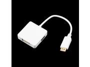 3 in 1 DisplayPort to DVI Converter DP to DVI DP HDMI Cable Converter Adapter