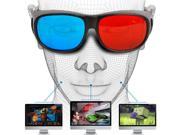 Universal Type 3D Glasses Red Blue Cyan 3D glasses Anaglyph 3D Plastic Glasses