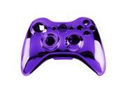 Wireless Controller Shell Case Bumper Thumbsticks Buttons Game for Xbox 360 purple