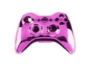 Wireless Controller Shell Case Bumper Thumbsticks Buttons Game for Xbox 360 pink