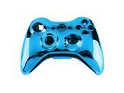 Wireless Controller Shell Case Bumper Thumbsticks Buttons Game for Xbox 360 blue