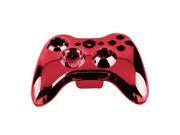 Wireless Controller Shell Case Bumper Thumbsticks Buttons Game for Xbox 360 red