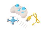 YKS CX 10 4Channel Mobile Edition WIFI Controlled Quadrocopter with Transmitter Blue