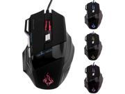 New 3200 DPI 7 Buttons LED USB Optical Wired Gaming Mouse For Pro Gamer