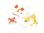 YKS CX 10 4Channel Mobile Edition WIFI Controlled Quadrocopter with Transmitter Orange