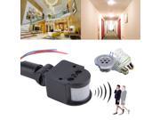 Outdoor Automatic Infrared PIR Motion Sensor Switch Detector for LED Light