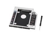 Universal 12.7mm SATA 2nd SSD HDD Hard Drive Caddy for DVD ROM CD Optical Bay For Laptop CD DVD ROM Optical Bay HP DELL Thinkpad Sony Toshiba ASUS Fu