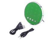 LED Stereo Bluetooth Wireless Speaker With TF USB Slot FM Mp3 Audio Player Green