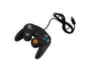 Plastic Sensitive Wired USB Game Controller Pad Joystick for Nintendo Game or for Wii Professional Gaming Gamer Controller black