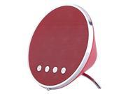 LED Stereo Bluetooth Wireless Speaker With TF USB Slot FM Mp3 Audio Player Red