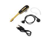 Mi1000 Wireless Bluetooth 4.0 EDR Stereo 2 Color Choices Earphone Headset gold color