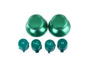 green New Alloy Universal Metal Bullet Buttons And Thumbsticks Cap Set
