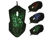 Professional X9 LED Optical USB Wired Gaming Mouse For PC Laptop 4000DPI