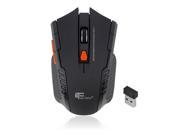 2.4Ghz Mini portable Wireless Optical Gaming Mouse Mice For PC Laptop New Black