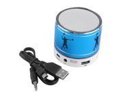 S810 Bluetooth Wireless Speaker Mini Portable For Cell Phone Laptop Tablet PC blue