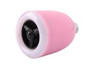 Unique Wireless Bluetooth Audio Speaker RF Remote Control E27 LED Lamp pink