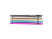 Metal Frame Clear Hard Back Acrylic Cover Case Protector for Apple iPhone 6