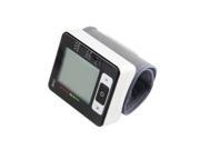 Automatic Digital Wrist Blood Pressure Upper Monitor Heart Meter LCD Screen