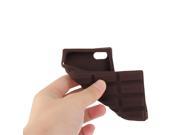 3D Chocolate Bar Look Soft Silicone Case Cover Skin For iPhone 5 5S
