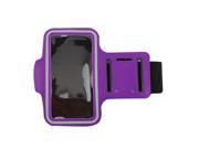 Sports Running Jogging GYM Armband Case Cover Holder for iPhone 6 4.7 Purple