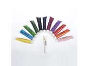 12 Colors 3D Nail Art Paint Tube Draw Painting Acrylic Nail Art Tip UV Gel
