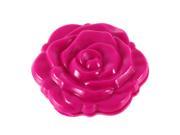 Retro Rose Flower Shape Cosmetic Makeup Compact Mirror 3D Stereo Double Sided