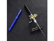 Mini Portable Pocket Pen Shape Aluminum Alloy Fish Fishing Rod Pole Reel