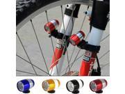 6 LED Cycling Bicycle Head Front Flash Light Warning Lamp Safety Waterproof black