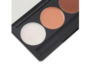 New 3 Colors Face Cream Makeup Concealer Palette Cosmetic Makeup