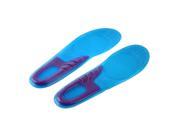 New Silicone Sports Shoes Insoles Comfort Arch Support Massaging Breathable S