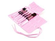7 pcs Professional Cosmetic Makeup Brush Set Eyeshadow Powder Brush pink