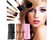 7 pcs Professional Cosmetic Makeup Brush Set Eyeshadow Powder Brush bronze