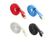 Premium Flat Noodle HDMI Cable HighSpeed For HDMI 3D DVD HDTV 1.5m 3m 5m FF