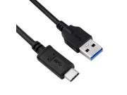 USB 3.1 Type C Male to 3.0 Type A Male 1M Charging Data Cable for MacBook 12 FF