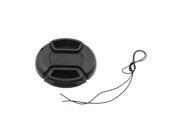 52mm Front Lens Hood Cap Cover for all Canon Lens Filter Adapters with cord
