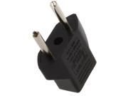 EU adapter plug US 2 Flat pin to EU 2 round pin plug socket