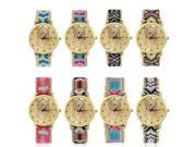 Hot Colorful Women Rope Quartz Bracelet Watch Hand woven DIY Watch New Fashion Number 9