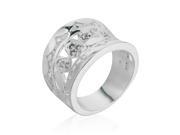 Women New Fashion Natural Crystal 925 Solid Sterling Silver Ring Size 7 8