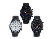 Fashion Design Male Wristwatch Fashion Stainless Steel Sports Quartz Watches white