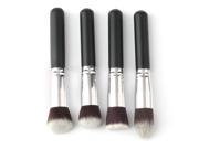 Professional 4 pcs Set Black Synthetic Brush Single Makeup Cosmetic Brush