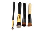 4pcs Makeup Brushes Set Cosmetic Flat Angled Brush Beauty Makeup Tool