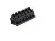 6 Way Circuit Automotive Middle-sized Blade Standard Fuse Box Block Holder 6 Way Circuit Automotive Middle-sized Blade Standard Fuse Box Block Holder