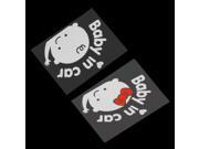 Cartoon Car Stickers Reflective Styling Baby In Car Cartoon Car Stickers Reflective Styling Baby In Car