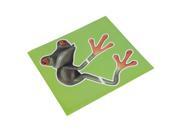 3D Cartoon Frog Funny Frog Personalized Removable Decal Car Home Stickers 3D Cartoon Frog Funny Frog Personalized Removable Decal Car Home Stickers