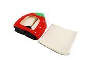 Soft Strawberry Pet Igloo Dog Cat House Kennel Doggy Fashion Cushion Basket