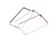 5.5 Metal Bumper Frame Transparent Clear Hard Case For iPhone 6 Plus FF